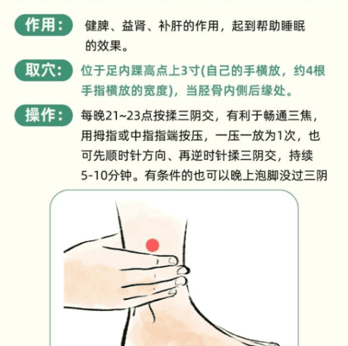 幫助睡眠穴道按摩方法
